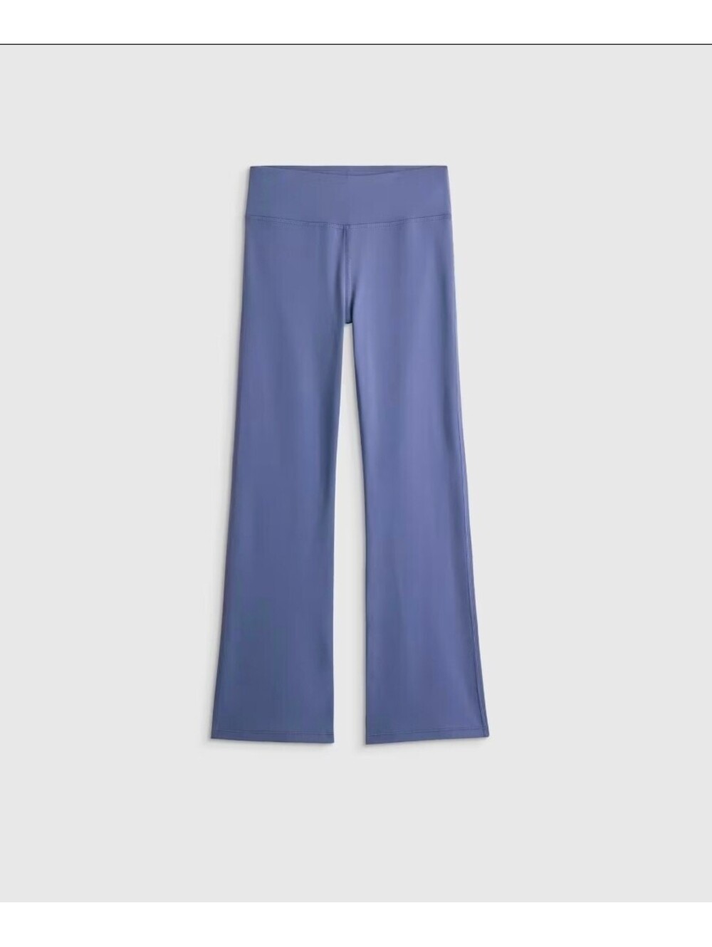 Quince Women's Blue Flared Activewear Leggings Size 7